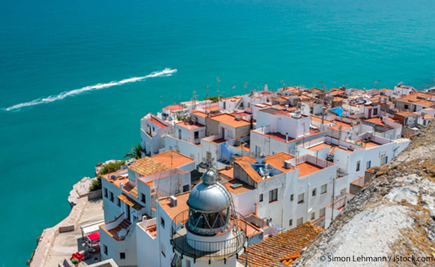 Die schönsten Strände der spanischen Welt: Peniscola, Spanien