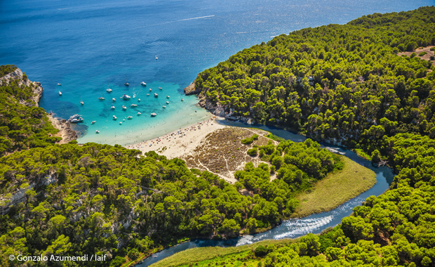 Cala Trebaluger; Menorca