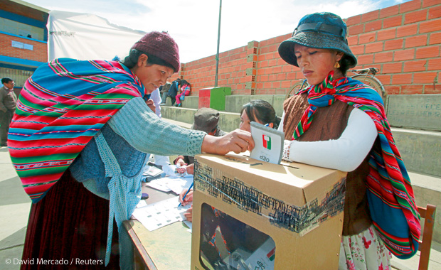 Wahlen auf Bolivien 2016