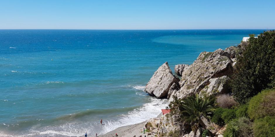 Playa del Carabeo, Nerja, Málaga