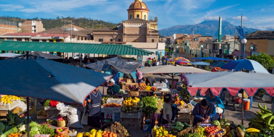 Der Kunsthandwerksmarkt von Otavalo