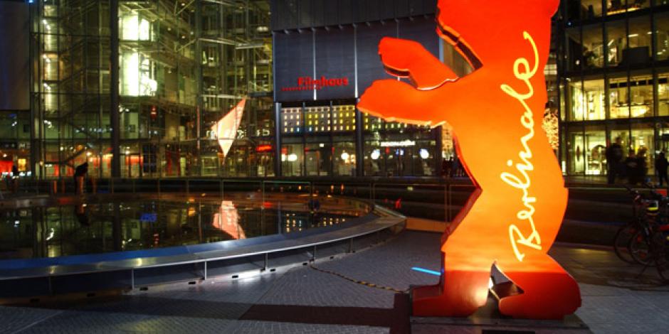 Der Berlinale-Bär im Sony-Center am Postdamer Platz