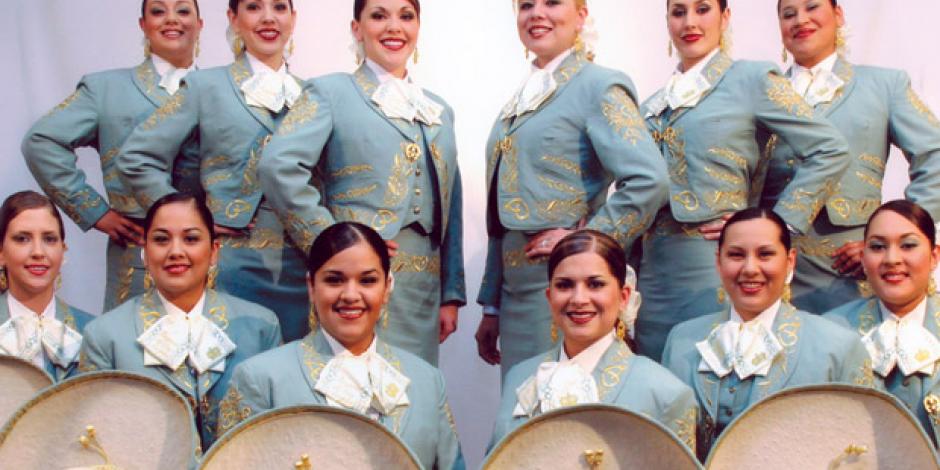Die Gruppe Mariachi Reyna de Los Ángeles