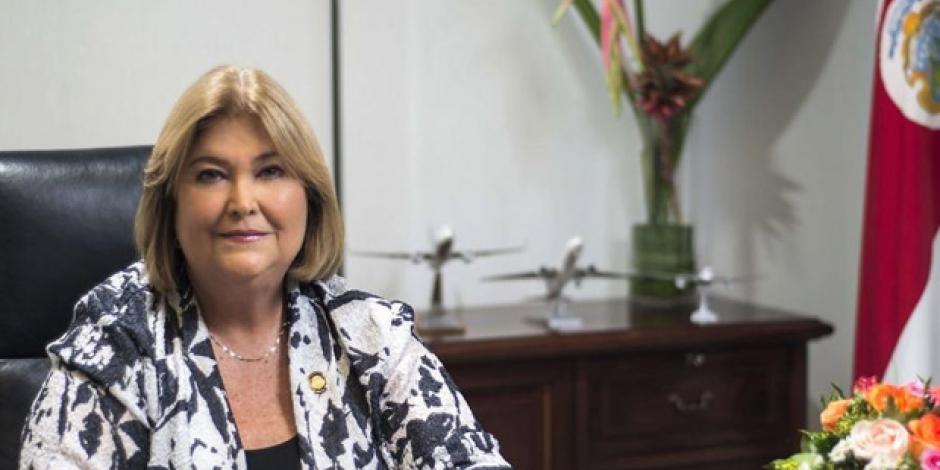 María Amalia Revelo, ministra de Turismo de Costa Rica