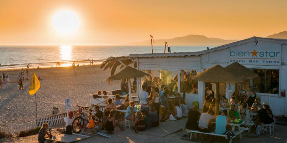 Strandbar in Tarifa