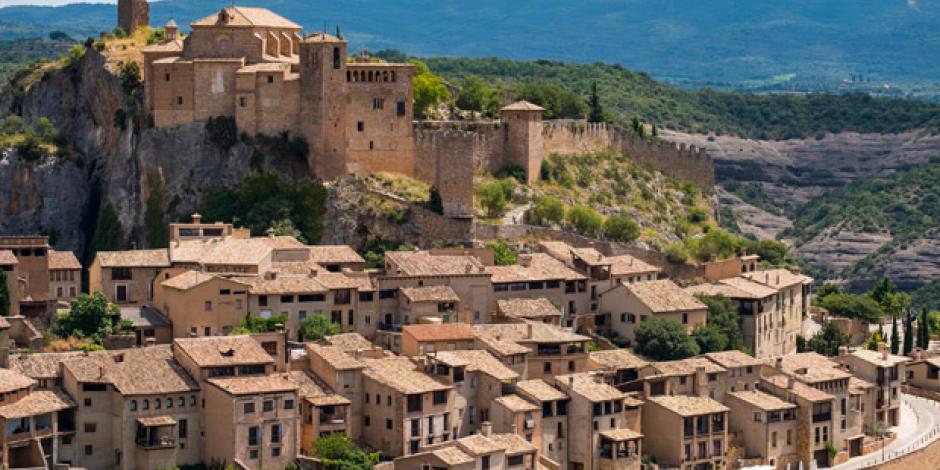 Alquezar. Naturparadies in den Pyrenäen.