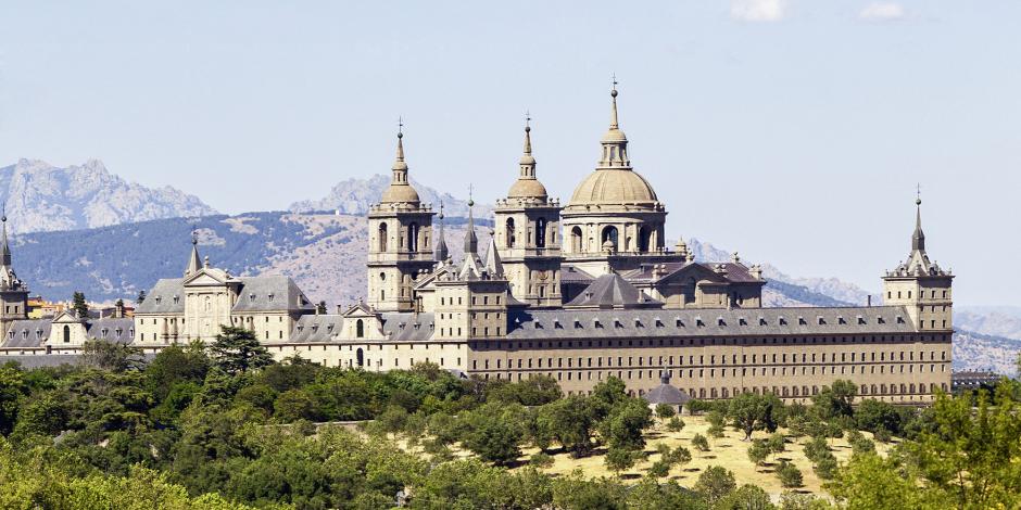 Der Real Sitio de San Lorenzo de El Escorial ist eine Palast- und Klosteranlage