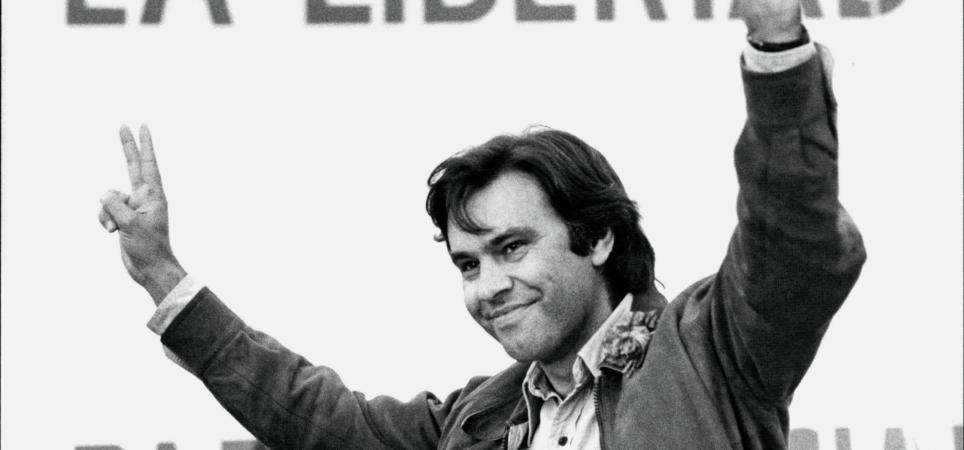 Felipe González (PSOE) ganó las elecciones en 1982 y fue presidente del Gobierno hasta 1996