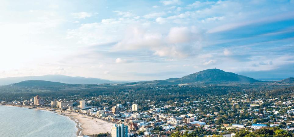 Vista panorámica de Piriápolis