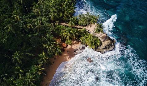 Vista aérea. Costa Rica