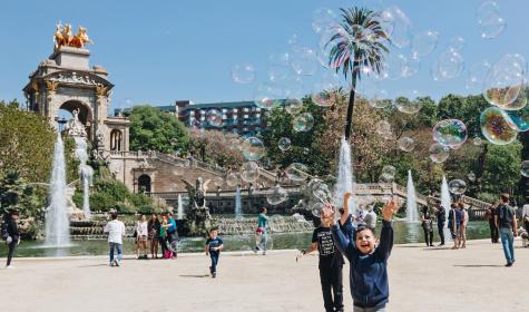 Parc de la Ciutadella in Barcelona, Spanien