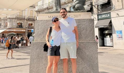 Matthias Merk und seine Partnerin