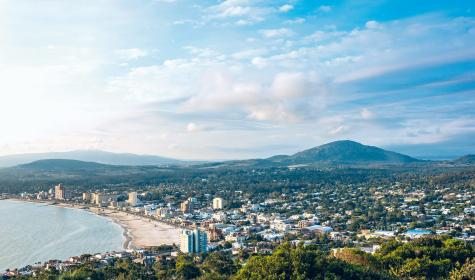 Vista panorámica de Piriápolis