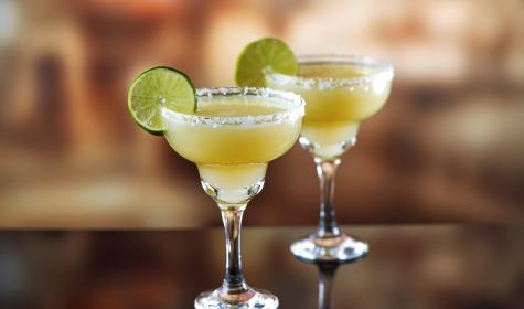 Margarita Classic Style in Margarita Glass